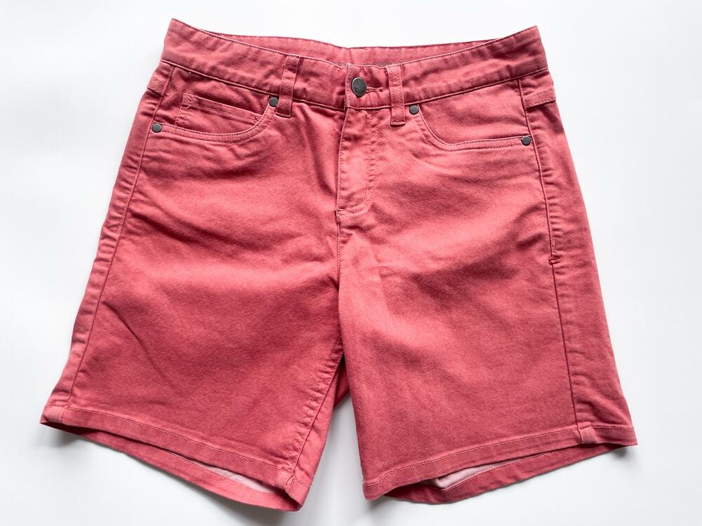 Women's Salmon Red Toad & Co. Lola Shorts 7" Inseam Size 2